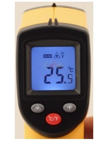 Thermomètre infra rouge visée laser