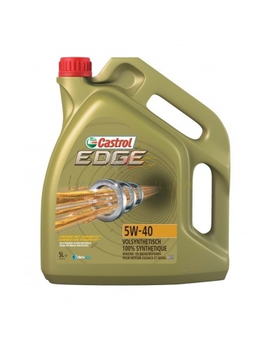 Ancien bidon Castrol Edge 5W-40 Titanium FST bidon 5L