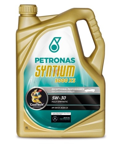 Huile PETRONAS Syntium 5000 XS 5W-30 BMW Mercedes Opel