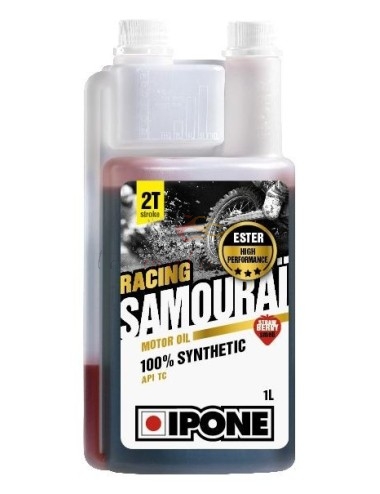 IPONE huile 2T Samouraï Racing 100% synthèse IPONE huile 2T Samouraï Racing 100% synthèse