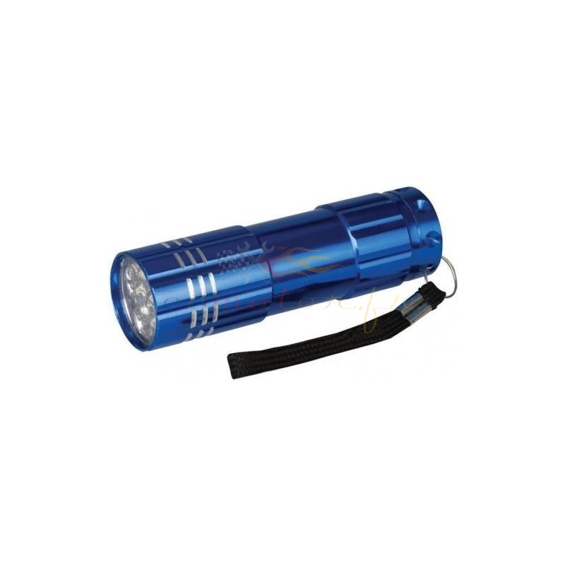 Lampada a torcia LED in alluminio 9 LED
