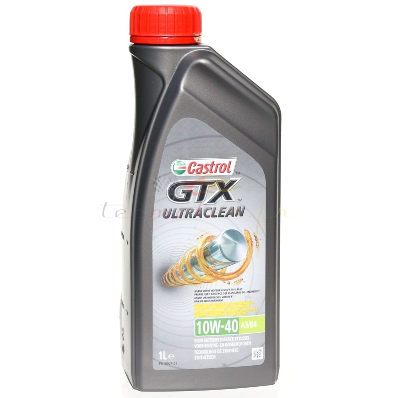 Olio motore CASTROL GTX Ultraclean 10w-40 A3/B4 Olio motore CASTROL GTX Ultraclean 10w-40 A3/B4