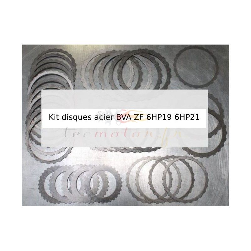 Kit disques acier BVA ZF 6HP19 6HP21 complet Kit disques acier BVA ZF 6HP19 6HP21 complet