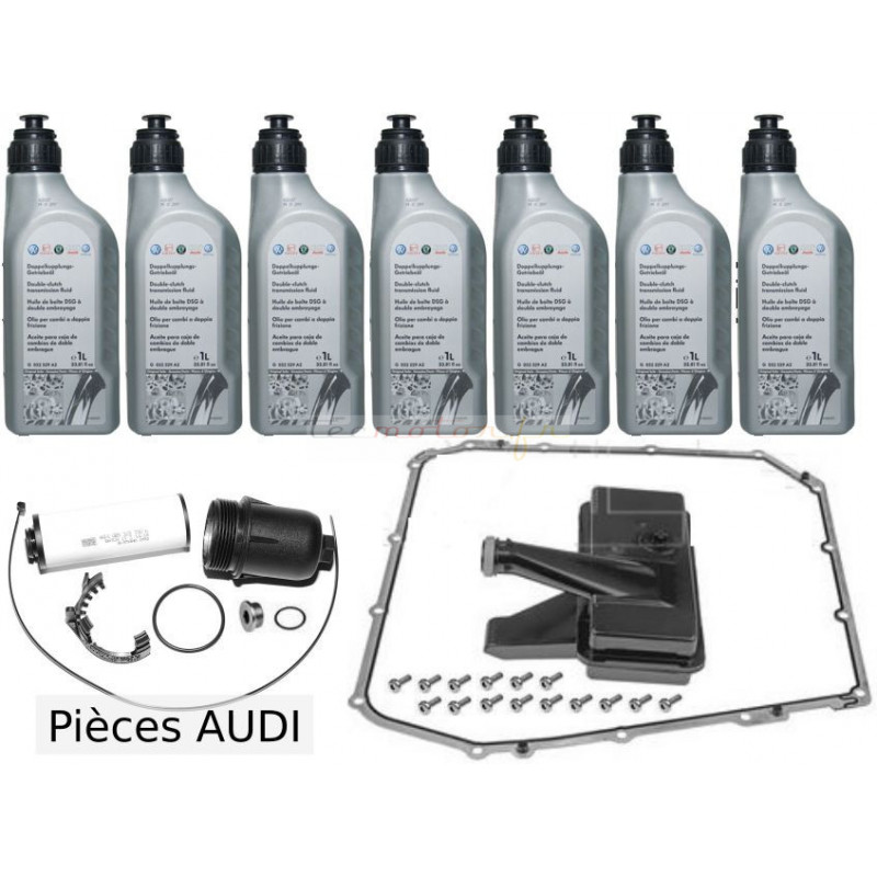 Kit vidange DSG7 Audi A4, A5, A6, A7, Q5 filtre huile origine AUDI