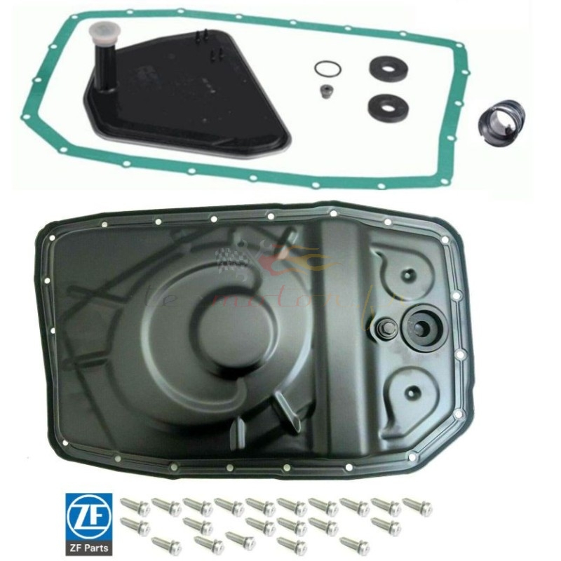 Kit di conversione basamento ZF da plastica oil-free a metallo per BVA ZF 6HP26 X, 6HP32 Kit di conversione basamento ZF da plastica oil-free a metallo per BVA ZF 6HP26 X, 6HP32