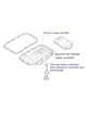 Kit olio Fuchs guarnizione scatola filtro BVA 8 Audi Porsche VW 0C8-TR80SD