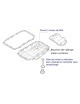 Kit vidange huile filtre joint BVA 8 Audi Q7, VW Touareg, Porsche Cayenne