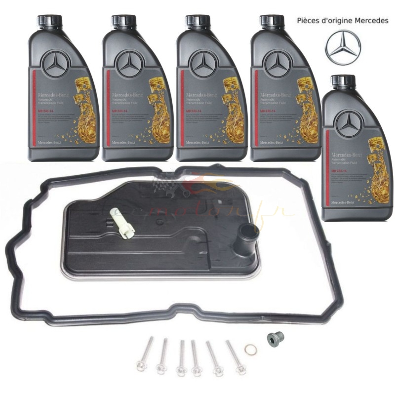 Original Mercedes 7G-Tronic gearbox oil change kit with ATF134 Mercedes MB 236.14 oil Original Mercedes 7G-Tronic gearbox oil change kit with ATF134 Mercedes MB 236.14 oil