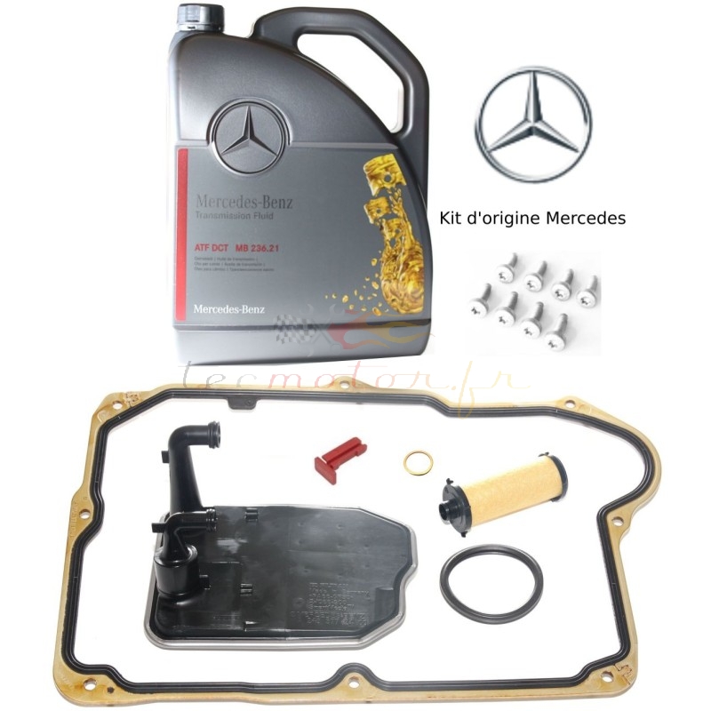Kit cambio olio originale Mercedes per cambio doppia frizione 7G-DCT Kit cambio olio originale Mercedes per cambio doppia frizione 7G-DCT