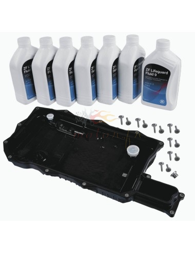 Kit de cambio de aceite ZF para transmisión automática híbrida ZF 8HP75-PH-XPH con carcasa de plástico