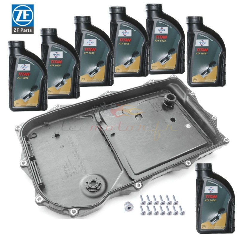 Kit vidange ZF boite automatique ZF 8 vitesses BMW Serie 5 huile Fuchs 6008