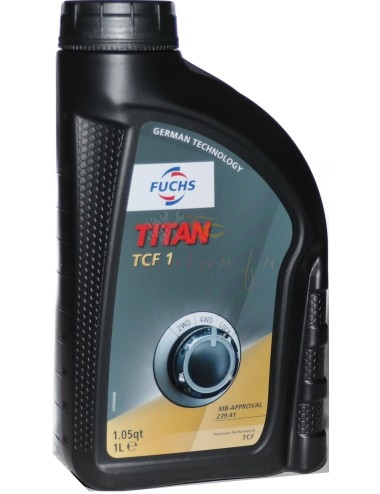 Huile Fuchs Titan TCF 1 boite transfert Audi-VW-Porsche MB 239.41 bidon 1L