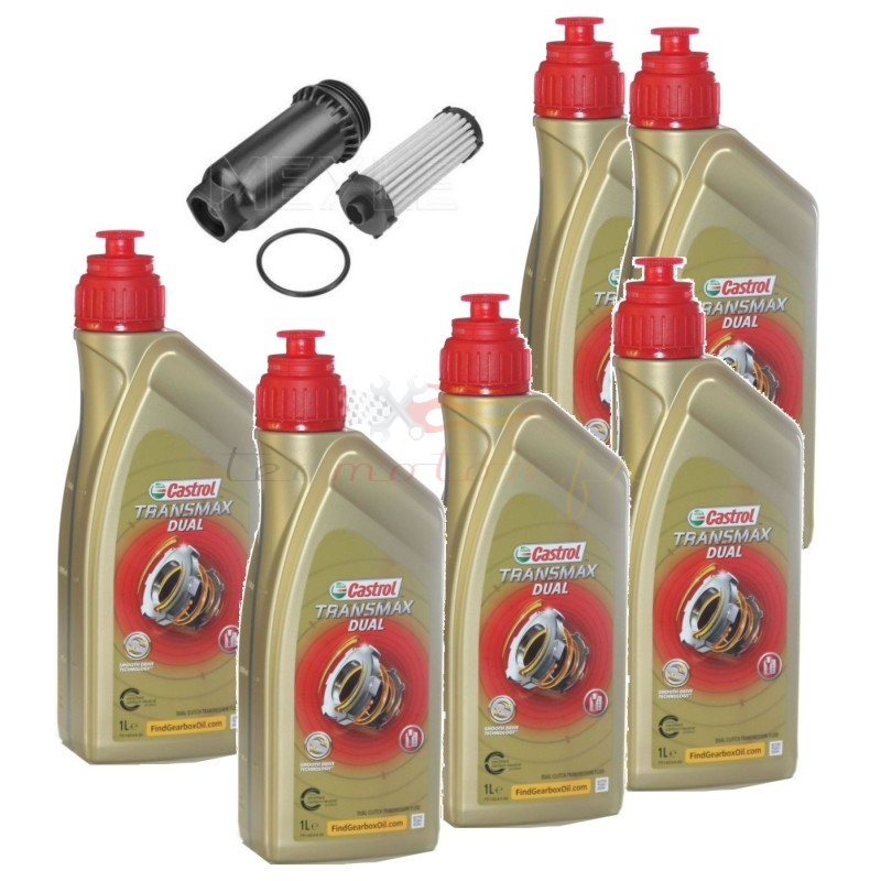 Kit vidange boite DSG 6 rapports 6DCT470 Mitsubishi, Peugeot, Citroën Castrol