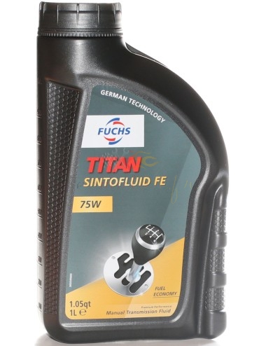 Fuchs TITAN SINTOFLUID FE SAE 75W huile de boite à vitesses