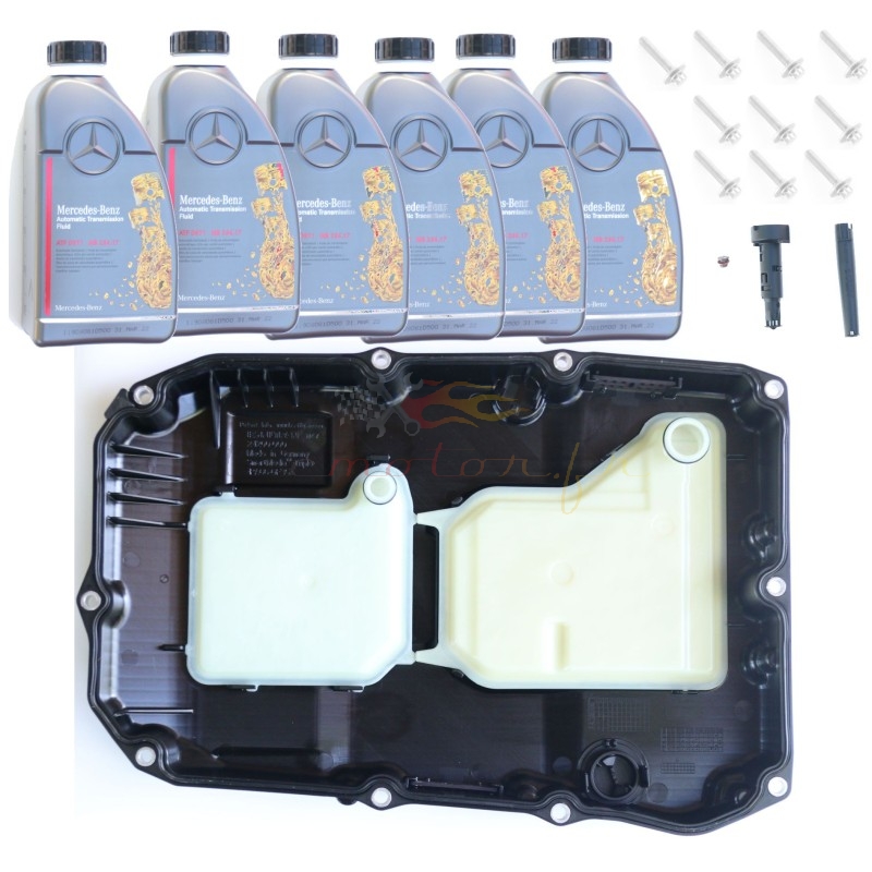 Original Mercedes oil change kit for 9G-Tronic 725.0 Class-C, ML, GL, SLK, S gearbox Original Mercedes oil change kit for 9G-Tronic 725.0 Class-C, ML, GL, SLK, S gearbox