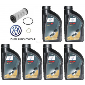 Kit vidange boite 0BH, 0BT (DQ500, DSG7, S-Tronic) vitesses Audi,VW huile origine usine