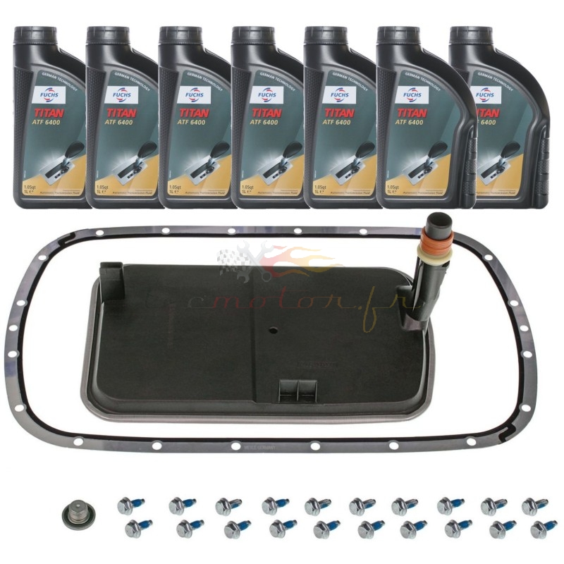 Kit vidange pour boite automatique BMW GM X5 E53 huile Dexron VI