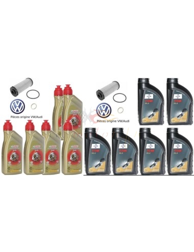 Kit vidange boite 0BH, 0BT (DQ500, DSG7, S-Tronic) vitesses Audi,VW origine