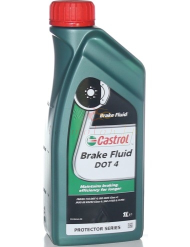 Liquide de frein Castrol Brake Fluid DOT 4 bidon 1L