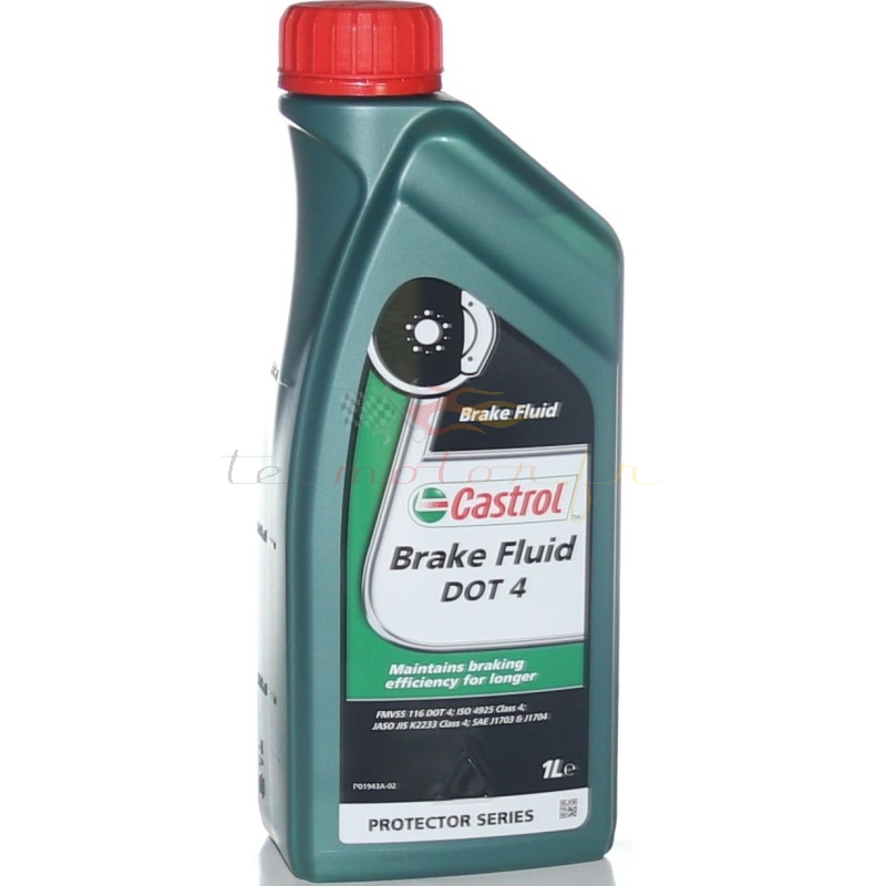 Liquide de frein Castrol Brake Fluid DOT 4 bidon 1L