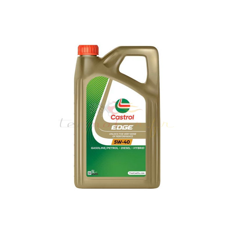Castrol Edge 5w40 (ex Titanium FST) tanica da 5L Castrol Edge 5w40 (ex Titanium FST) tanica da 5L