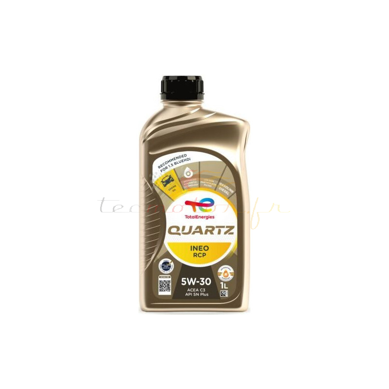 Olio motore Quartz Ineo RCP 5W-30 PSA Olio motore Quartz Ineo RCP 5W-30 PSA