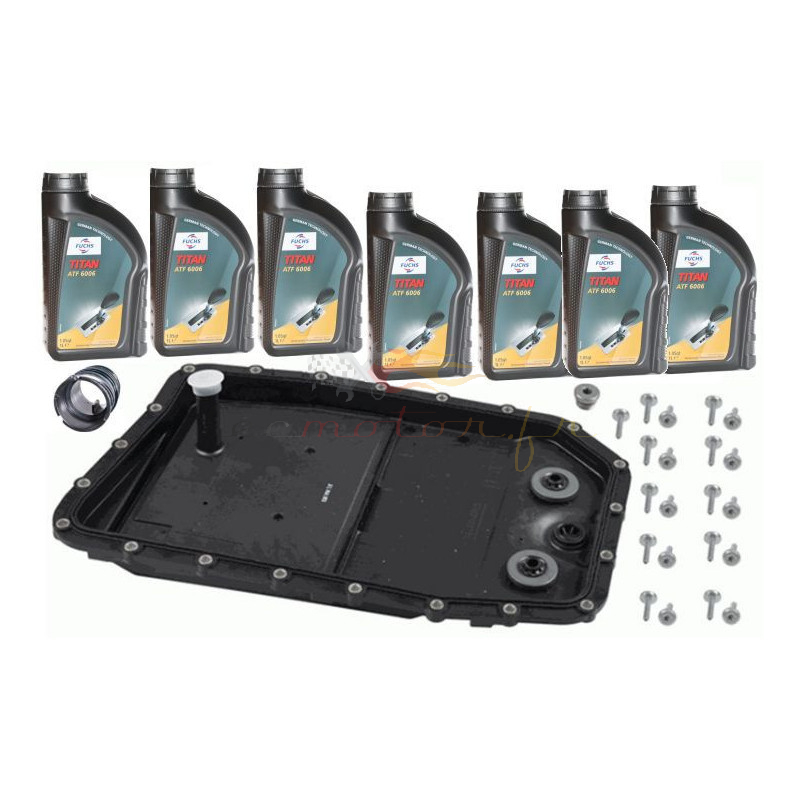 Kit vidange ORIGINE ZF boite automatique BMW Série 5 (E60) huile Fuchs 6006 Kit vidange ORIGINE ZF boite automatique BMW Série 5 (E60) huile Fuchs 6006