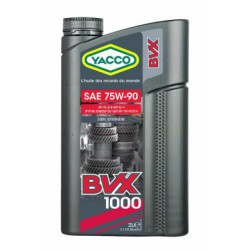 Olio sintetico per cambio - differenziale - scatola di rinvio Yacco BVX 1000 75W90