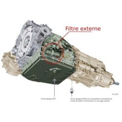 DSG box extension A4, A5, A6, A7, Q5