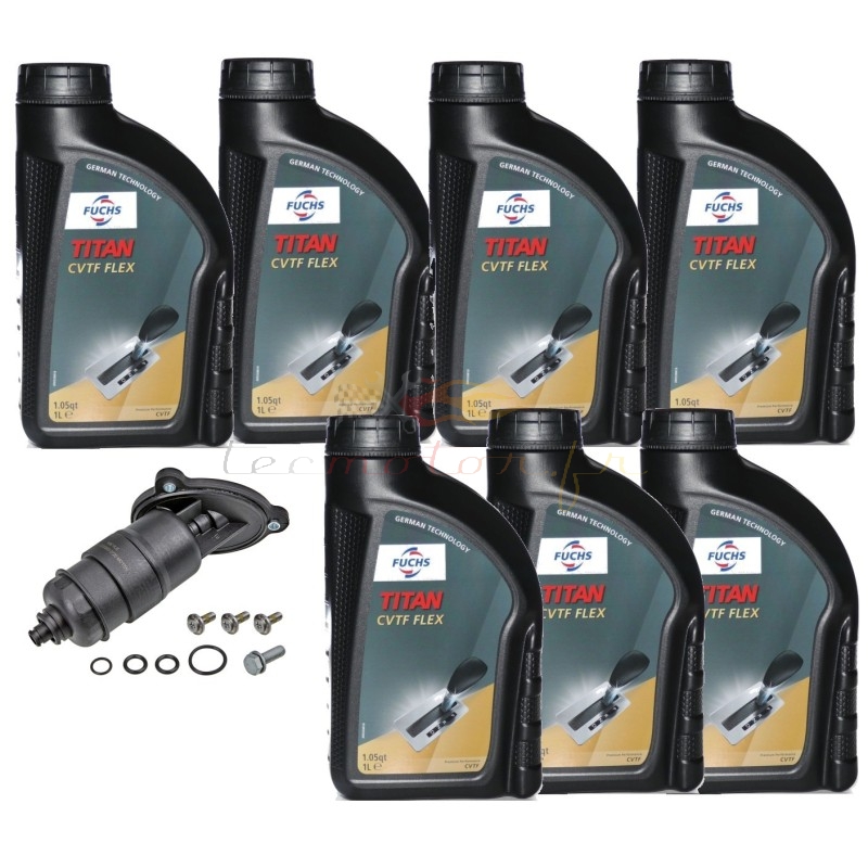 Kit de cambio de aceite Audi CVT 0AW Caja de cambios de 8 velocidades con aceite y juntas homologados Kit de cambio de aceite Audi CVT 0AW Caja de cambios de 8 velocidades con aceite y juntas homologados
