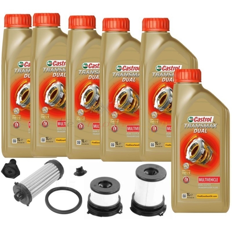 Kit Castrol originale Mercedes cambio a doppia frizione DCT 8G 724.1